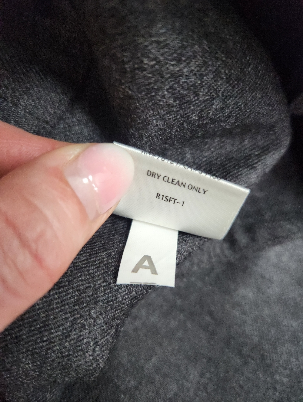 Eileen Fisher Straight Leg Wool Pants Trouser Grey Size 12 Office Professional - Picture 12 of 14
